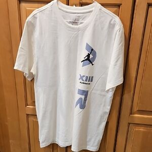 Jordan White and Blue Graphic Tee